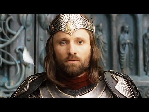Aragorn is crowned King over Gondor and Arnor in Minas Tirith - The Lord of the Rings