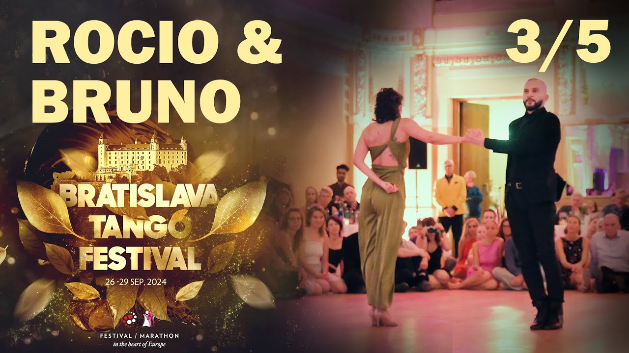 Bruno Tombari & Rocio Lequio 3/5 @Bratislava Tango Festival 2024 - Fruta Amarga, Goyeneche