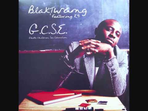 Blak Twang Feat. K9 - G.C.S.E (Ghetto Children Sex Education) 12" Vinyl