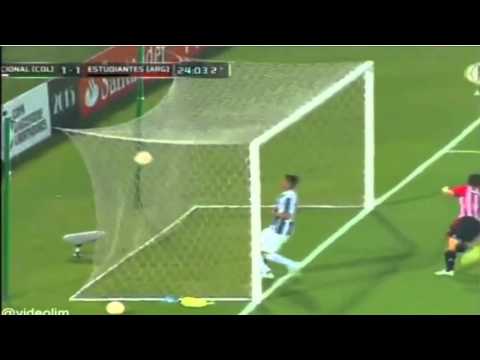 GOLAZO DE LEO JARA Atlético Nacional 1 Estudiantes 1-Copa Libertadores 2015