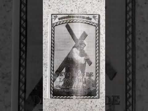 Devoción de los 33 días dedicada a la pasión de nuestro señor