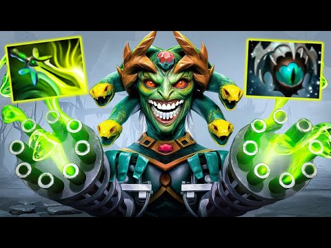 Crazy Attack Speed Carry 🔥 30Kills Skadi + Butterfly Builds Insane Split Shot 🔥 Medusa Dota 2