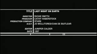 U2 - Last Night On Earth (Official Music Video)