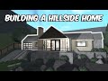 Building My Subscriber A HILLSIDE HOME in BLOXBURG