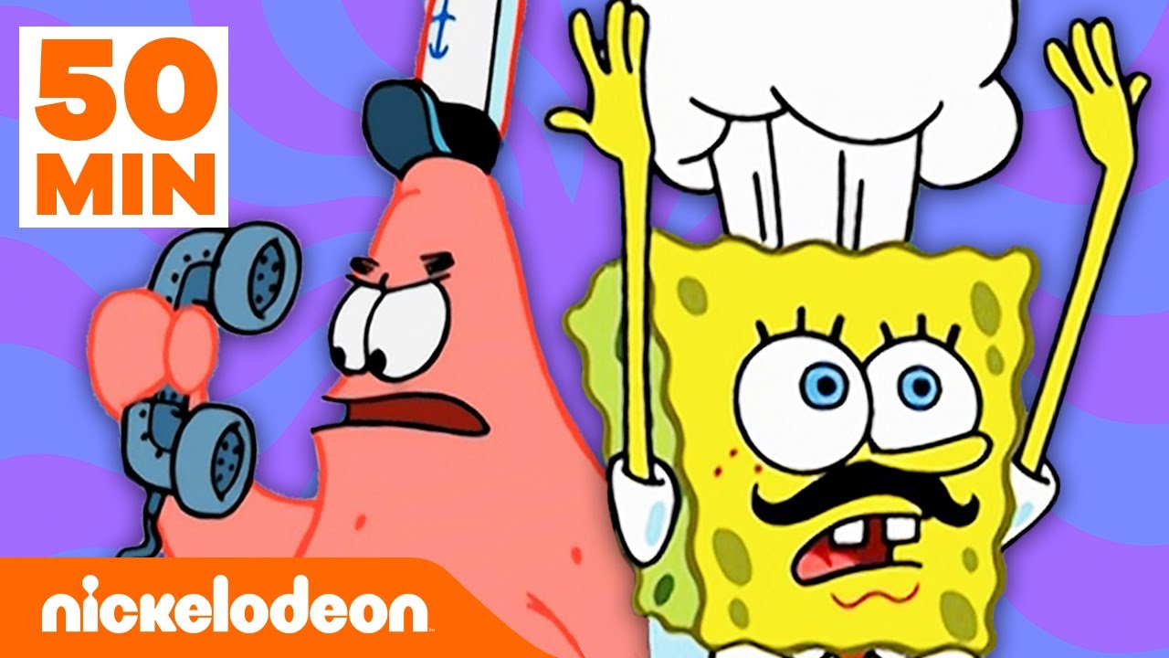 Bob Esponja | 50 MINUTOS do melhor da 2ª temporada | Nickelodeon em Português