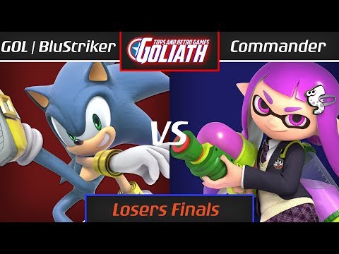 GOL |  BluStriker (SONIC) vs Commander (INKLING) - Losers Finals - Goliath 23
