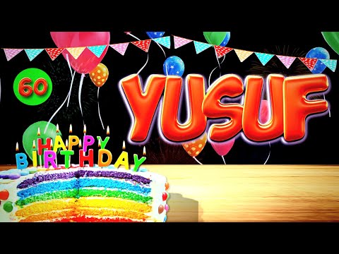 YUSUF Happy Birthday Song - Wish You Happy Birthday ( YUSUF )
