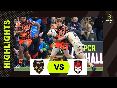 What a Thriller!!! | Dragons RFC v Lyon O.U | EPCR Challenge Cup Instant Highlights