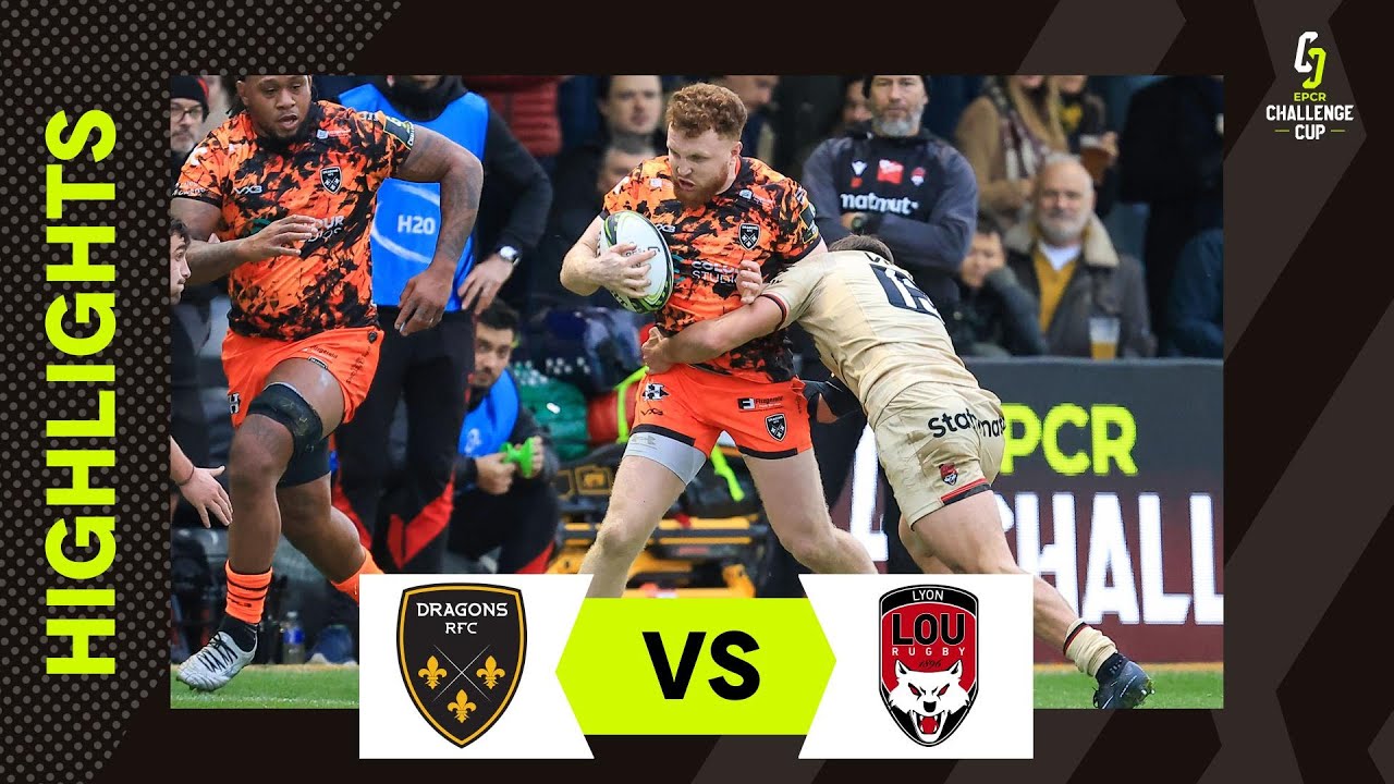 Instant Highlights - Dragons RFC v Lyon Olympique Universitaire | EPCR Challenge Cup 2025/26