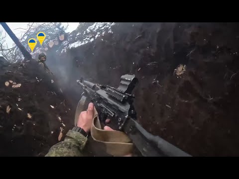 The Wildest Close Combat: Russian Forces Mercilessly Attack Ukrainians