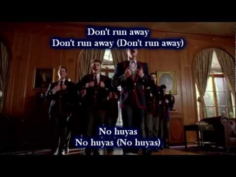Glee - My dark side / Sub spanish with lyrics
