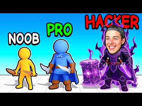 NOOB vs PRO vs HACKER in Solo Leveling