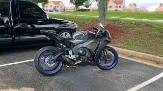 Ride to appointment on the FIREBLADE