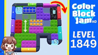 Soluzione del Livello 1849 di Color Block Jam