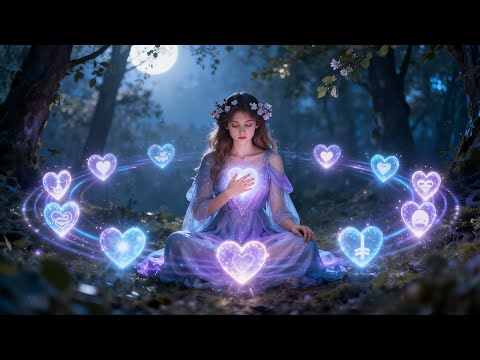 Heal Your Feminine Energy & Aura Cleansing | Attract Love, Beauty & Joy While You Sleep | 528 Hz