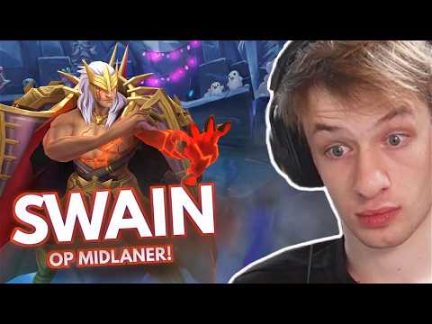 BEST MIDLANER OF THE PATCH? - SWAIN 😈