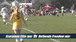 preview picture of video '7/5/2011 - Region I Girls Finals - 2011 US Youth Soccer Region I Championships'