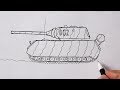 How to draw a Tank | For Beginners