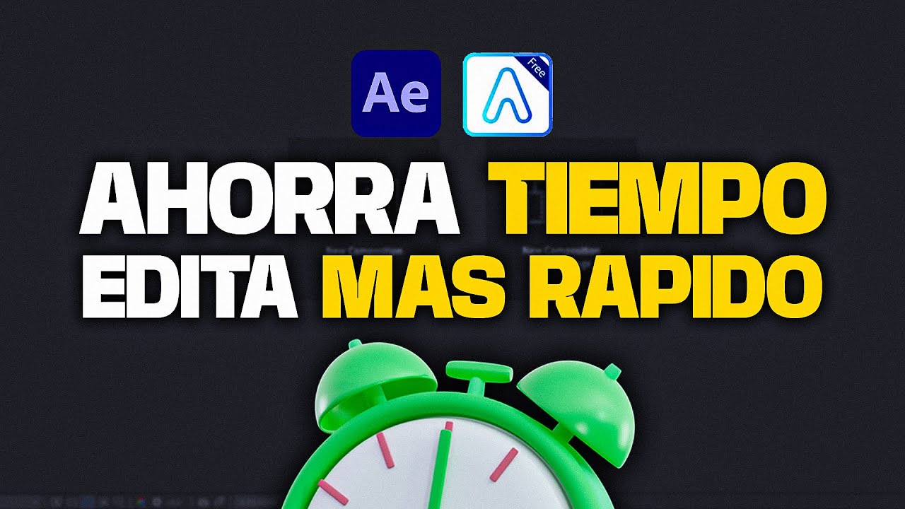 EDITA tus videos MAS RAPIDO | PLUGIN GRATIS | After Effects Tutorial