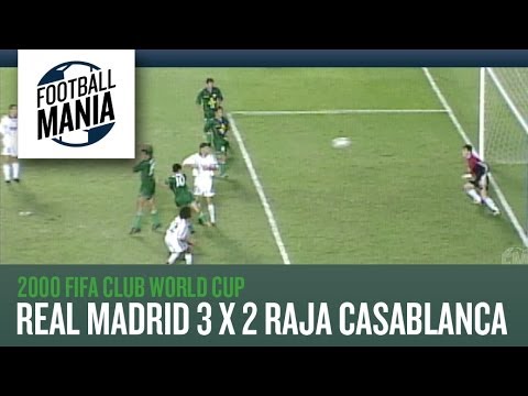 Real Madrid 3x2 Raja Casablanca - GOALS - Group Stage - 2000 Fifa Club World Cup