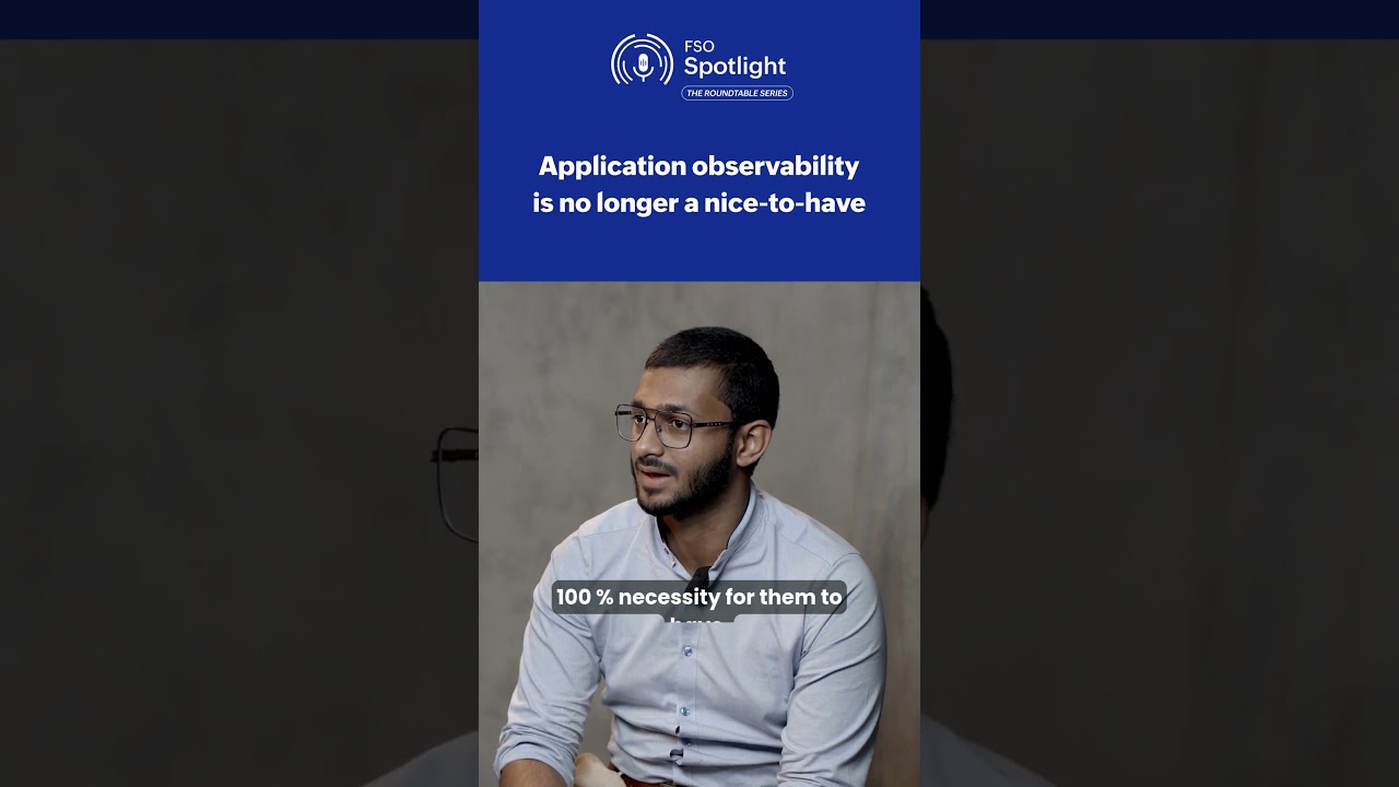 Application observability is a non-negotiable for this digital-first era.