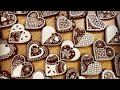 Gingerbread HEARTS Artistic Royal Icing Gingerbread Cookies Decorating