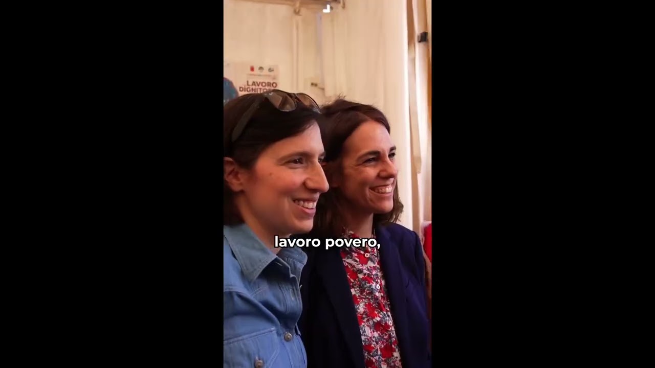 ELLY SCHLEIN: "L'ITALIA È UNA REPUBBLICA FONDATA SUL LAVORO DIGNITOSO, NON SUL LAVORO POVERO"
