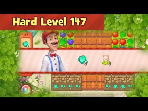 Gardenscapes Hard Level 147 | No Boosters | Playrix