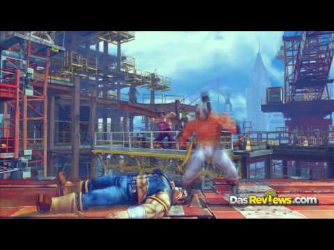 Super Street Fighter 4: T Hawk vs El Fuerte Gameplay HD Video