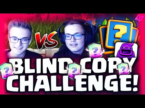 BLIND COPY DECK DUELL AUSM LADDER! ALTE META CHALLENGE MIT JONAH! | Clash Royale Deutsch