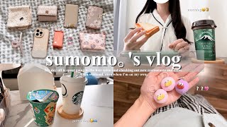 休日vlog.大阪で暮らす社会人ののんびり日常vlog(3日間)😴🪴|天満でランチ,ドーナツ🍩,美容院へ行く|ぽこあポケモンしたりカフェに行ったり🎮☕️