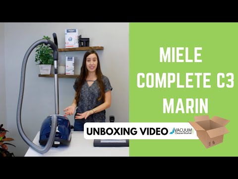 Miele Complete C3 Marin Vacuum Unboxing