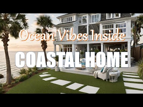 Ocean Vibes Inside: Transforming your Home into a Seaside Sanctuary #interiordesign #design #coastal