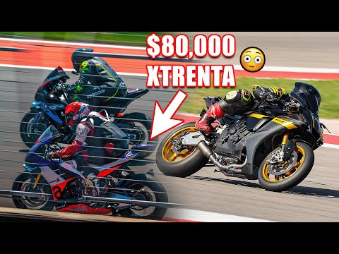 RACING My SUPERBIKES On A MotoGP TRACK 😈| M1000rr, R1M, Xtrenta, Brutale 1000rr COTA Track Day