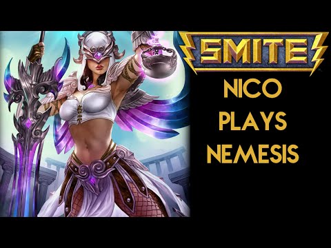 Smite Nemesis Gameplay "Support" Nem (Conquest)