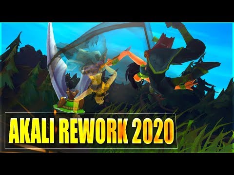 AKALI REWORK 2020 Gameplay Spotlight Guide (HUGE NERFS) - League of Legends
