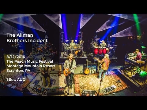 Allman Brothers Incident at Peach Festival - 8/12/2016 Complete Show AUD