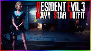 Resident Evil 3 Remake Navy Star