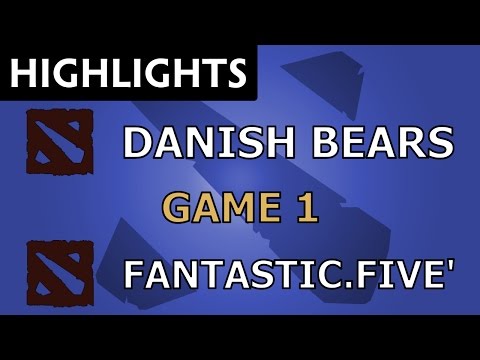 Danish Bears vs Fantastic.Five' [Game 1] WellPlay Invitational by VitalBet - Dota Highlights