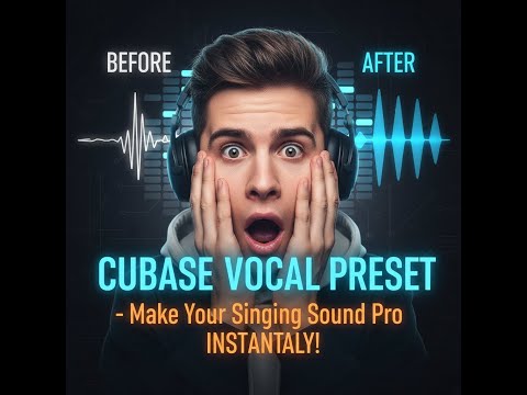 Cubase Vocal Preset – Make Your Singing Sound Pro Instantly!