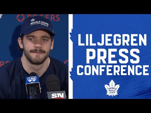 Timothy Liljegren Pre Game ' Toronto Maple Leafs vs. Tampa Bay Lightning ' April 4, 2022