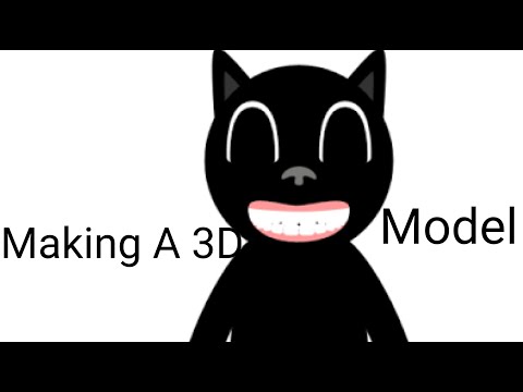 Making A 3D Cartoon Cat Model (Mad and Normal)