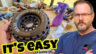 How to Glue RC Tires