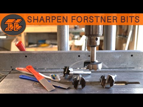 Woodworking Basics: Sharpen Your Forstner Drill Bits