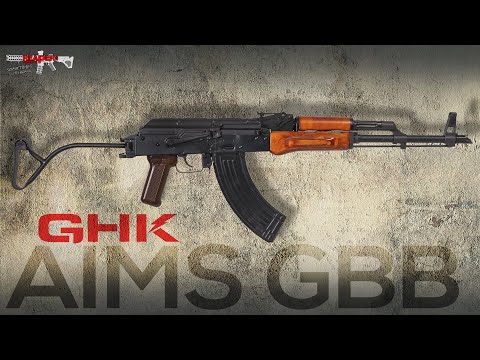 [Review] GHK AIMS GBB (wie AKM, AK74, GIMS, AKMS) 6mm Blowback Airsoft/Softair (German,DE)