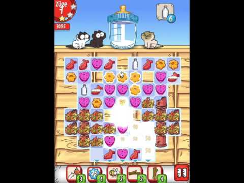 Simons Cat - Crunch Time - Level 142 - No Boosters (by match3news.com)
