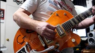 Video thumbnail for Gretsch G6120RHH Reverend Horton Heat Jim Heath Signature Model by Ryan's Custom Shop and Gear Outlet