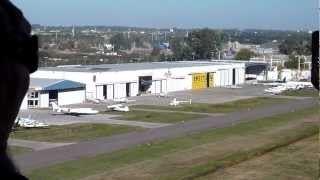 preview picture of video 'Aeropuerto internacional de San Fernando. Vuelo bautismo R44.'