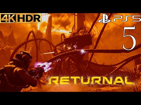 Returnal (PS5) 4K 60FPS HDR Gameplay Walkthrough Part 5 Ascend The Mountain (FULL GAME)No Commentary