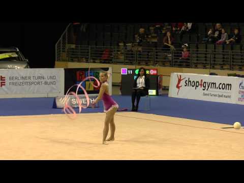 Berlin Masters 2013 Emilie Holte, Ribbon, Norway